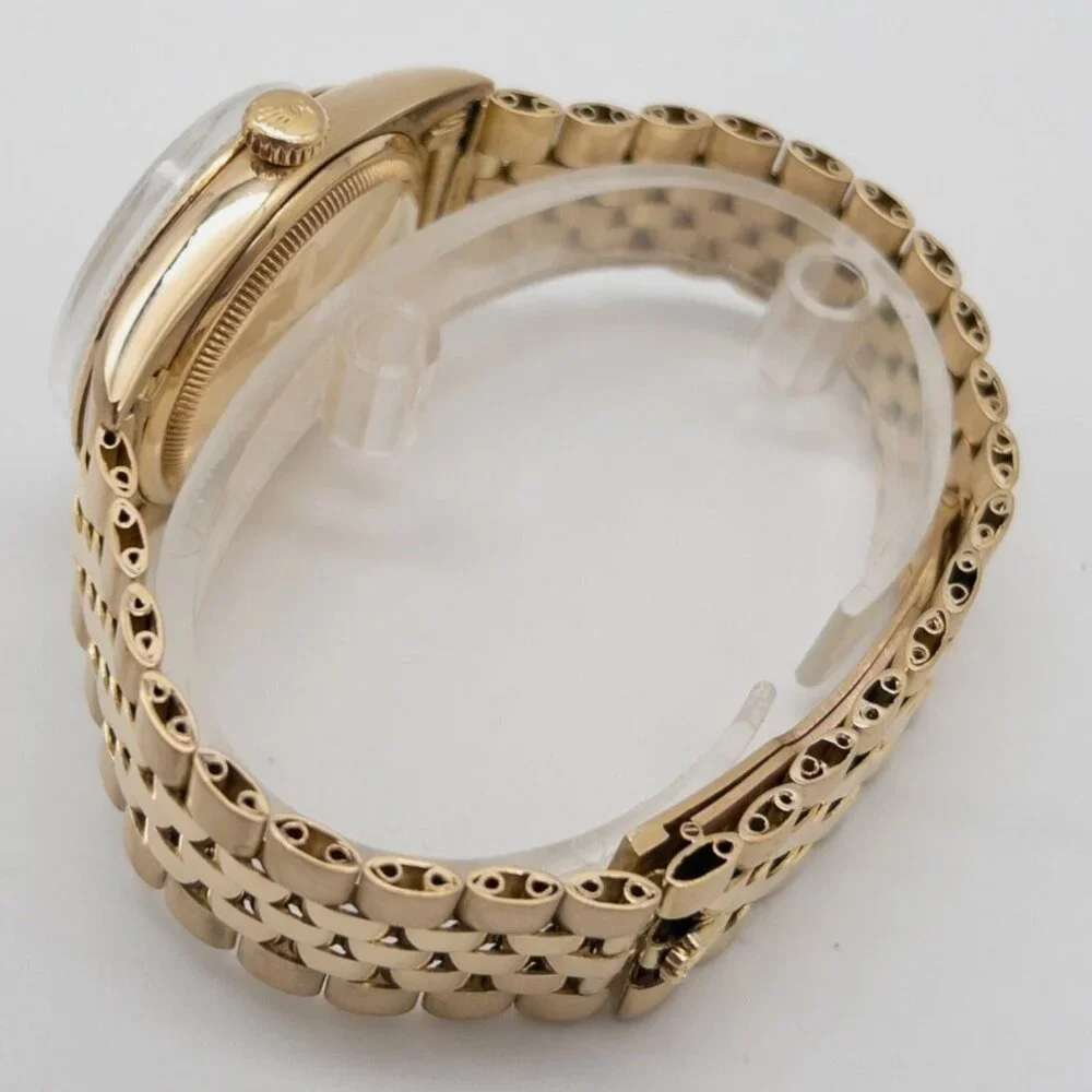 Mens Rolex 36mm 18k Yellow Gold Watch SERVICED - Picture 4 of 7